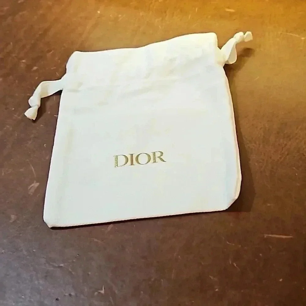 Christian Dior Magnetic Leather Money Clip with Dust Bag - Vintage